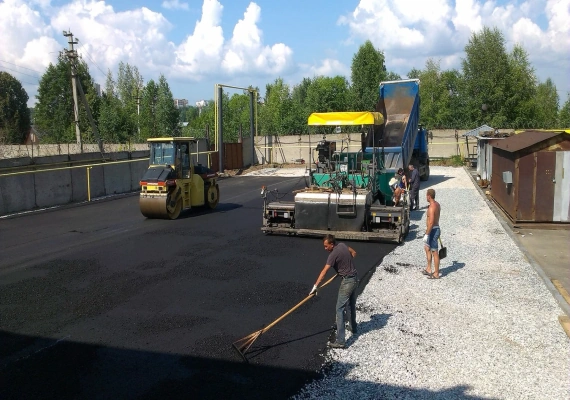 Устройство автодорог в Звенигороде и Одинцовском районе